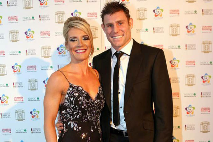 Amy Fletcher & ông xã James Milner