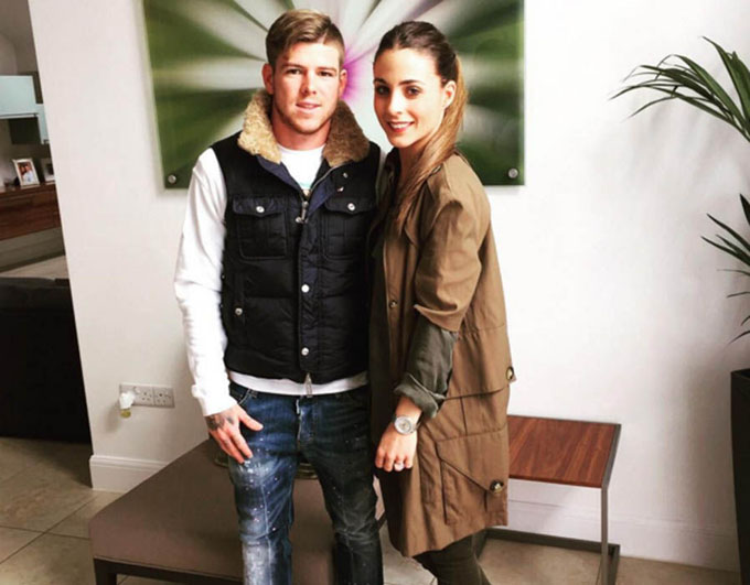 Alberto Moreno & bạn gái Lilia