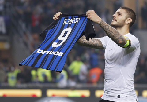 Icardi mất giá thê thảm sau khi bị Inter công khai kỷ luật